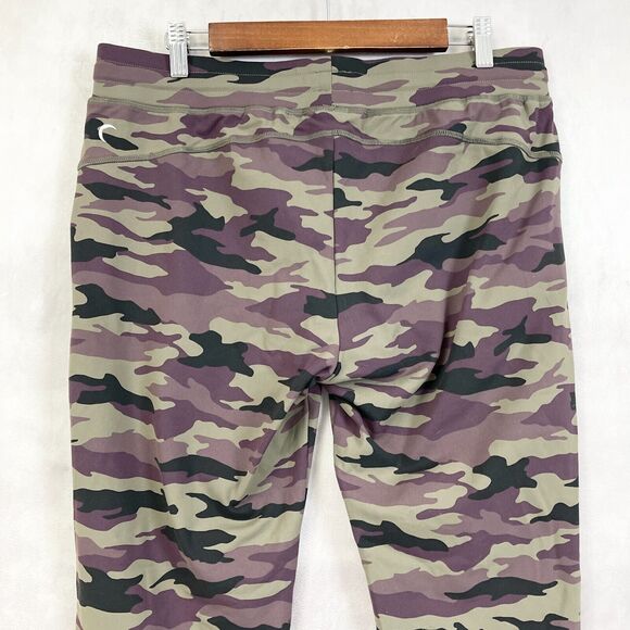 Zyia Womens Unwind Jogger Pants Size XLarge Purple Camo Active Pull On Workout - Picture 5 of 12